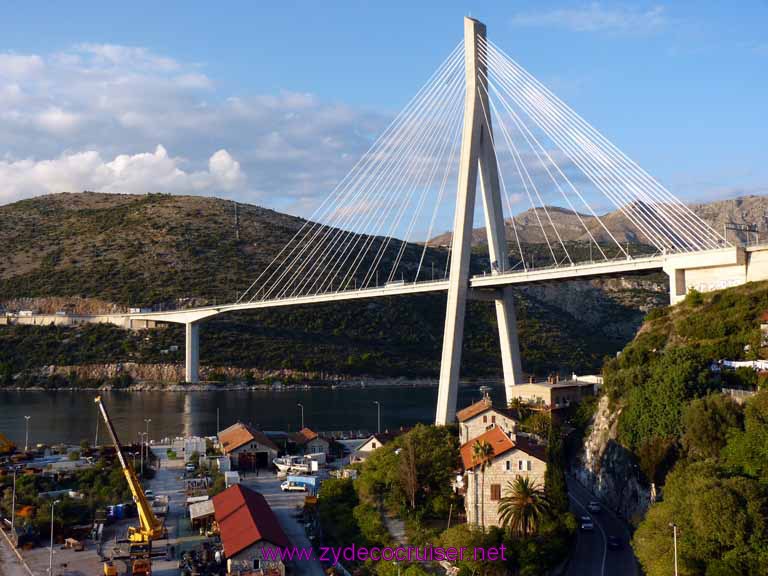 4969: Carnival Dream - Dubrovnik, Croatia - Dubrovnik Bridge - Franjo Tudjman Bridge