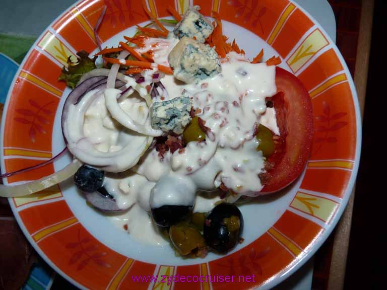 4983: Carnival Dream - Dubrovnik, Croatia - Lido Supper Salad