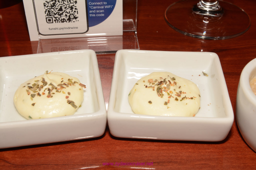 010: Carnival Glory, Day 2 MDR Dinner - Garlic and Herb Cheese Butter