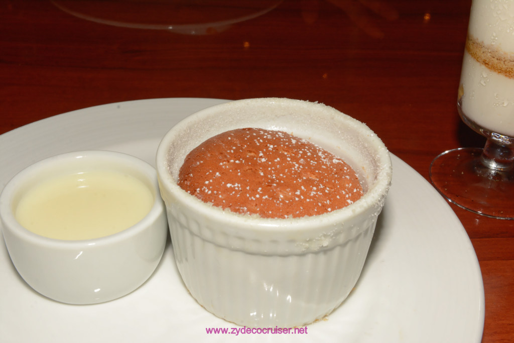 050: Carnival Glory, Day 6 MDR Dinner - Grand Marnier Souffle