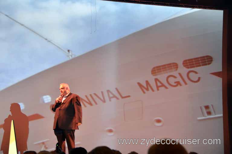 280: Carnival Magic Inaugural Cruise, Grand Mediterranean, Venice, Naming Ceremony, 