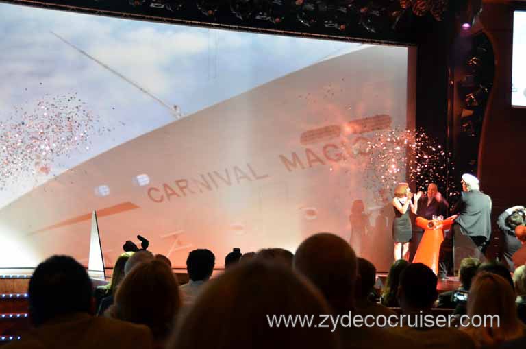 294: Carnival Magic Inaugural Cruise, Grand Mediterranean, Venice, Naming Ceremony, 