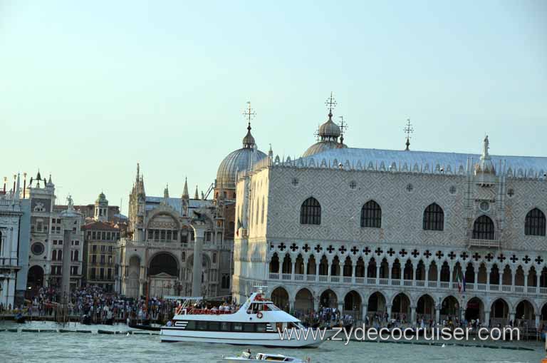 443: Carnival Magic Inaugural Cruise, Grand Mediterranean, Venice, Venice Sailaway, St Mark's Square, San  Marco, 