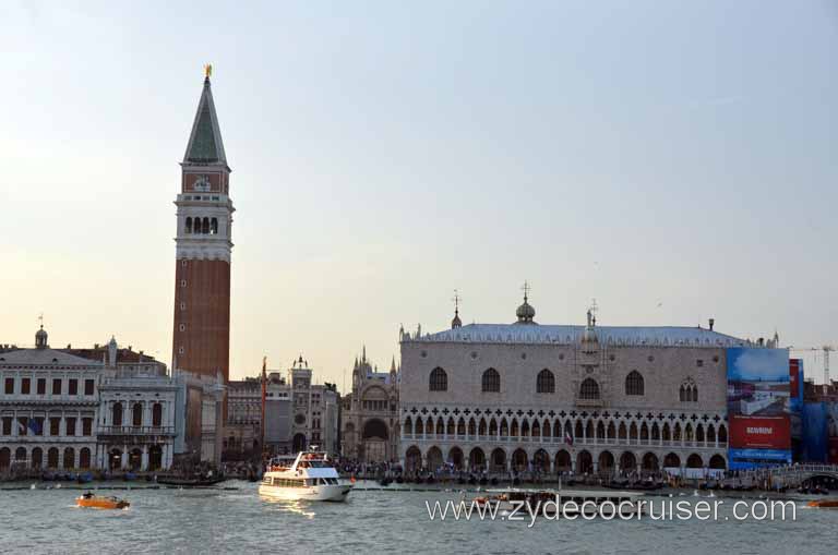 446: Carnival Magic Inaugural Cruise, Grand Mediterranean, Venice, Venice Sailaway, San Marco, St Mark's Square