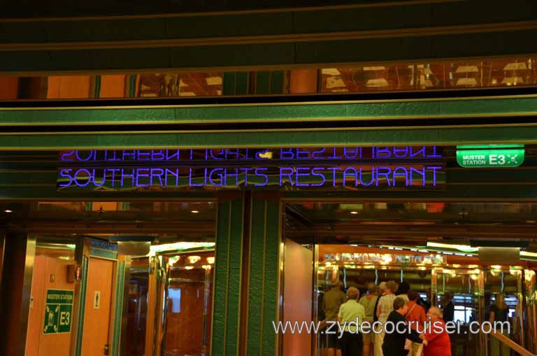 018: Carnival Magic Inaugural Cruise, Sea Day 1, Southern Lights Restaurant, ok better exposure, Southern Lights Restaurant