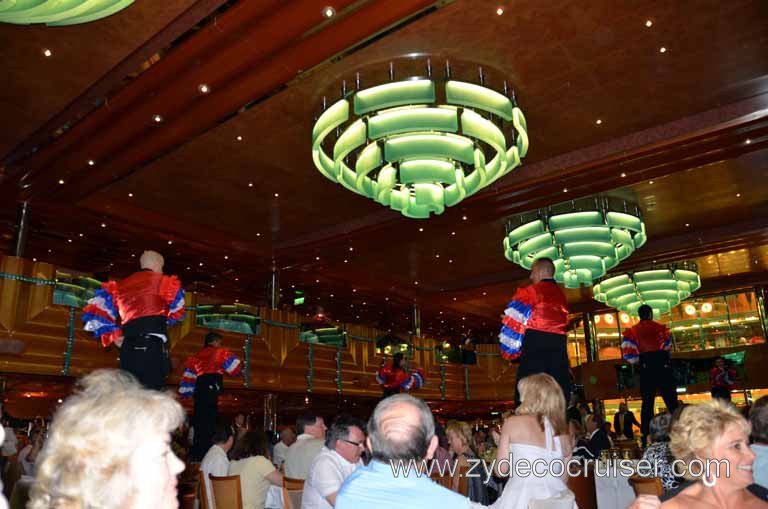 185: Carnival Magic Inaugural Cruise, Sea Day 1, Dinner,