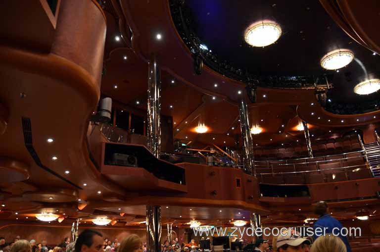 002: Carnival Magic, Inaugural Cruise, Dubrovnik, Showtime Theatre, 