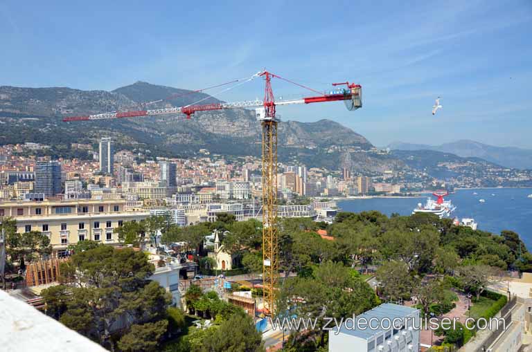 265: Carnival Magic Grand Mediterranean Cruise, Monte Carlo, Monaco, View from roof of Oceanographic Museum and Aquarium
