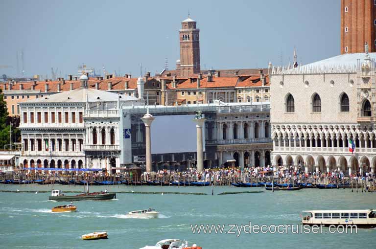 078: Carnival Magic, Mediterranean Cruise, Venice, Sailing into Venice, 