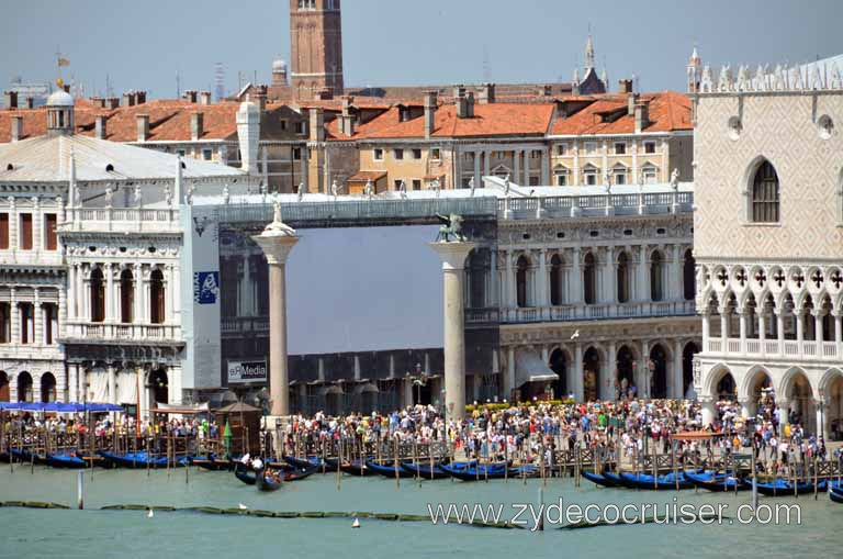 083: Carnival Magic, Mediterranean Cruise, Venice, Sailing into Venice, 
