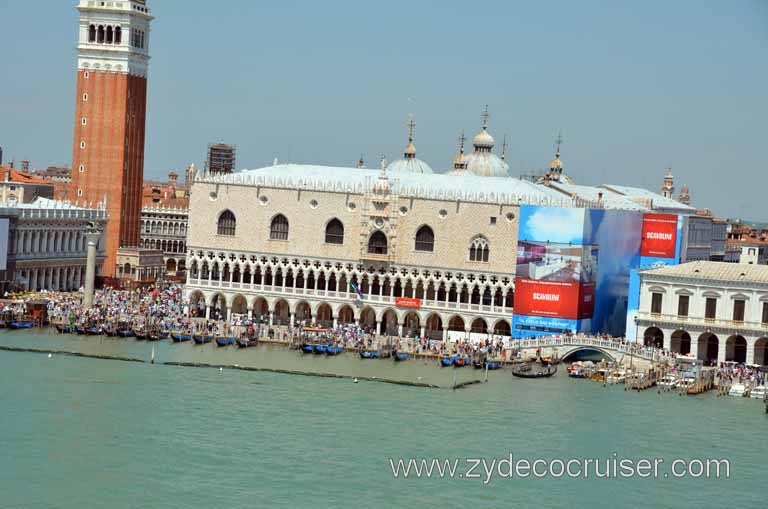 091: Carnival Magic, Mediterranean Cruise, Venice, Sailing into Venice, 