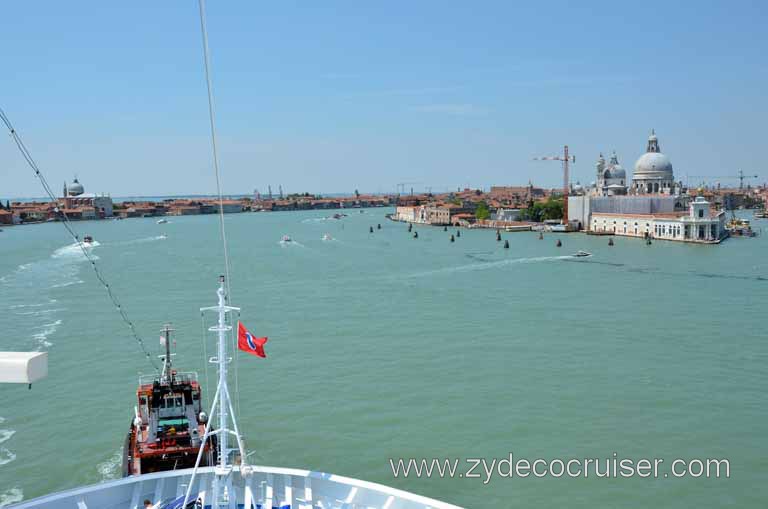 096: Carnival Magic, Mediterranean Cruise, Venice, Sailing into Venice, 