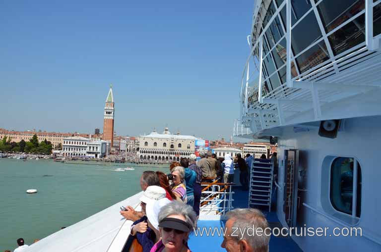 098: Carnival Magic, Mediterranean Cruise, Venice, Sailing into Venice, 