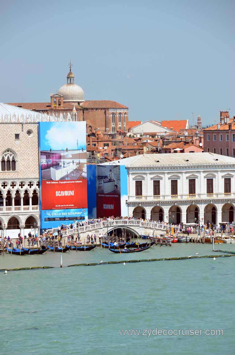 103: Carnival Magic, Mediterranean Cruise, Venice, Sailing into Venice, 