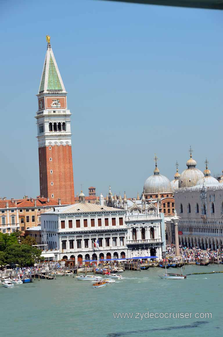 107: Carnival Magic, Mediterranean Cruise, Venice, Sailing into Venice, 