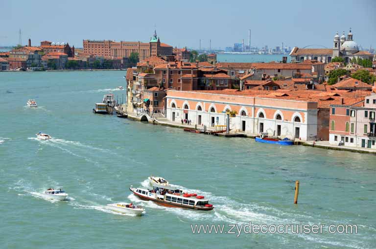 109: Carnival Magic, Mediterranean Cruise, Venice, Sailing into Venice, 