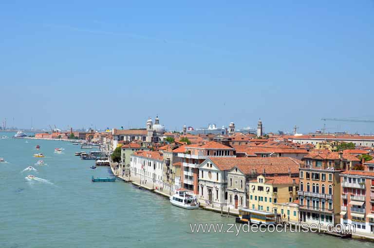 115: Carnival Magic, Mediterranean Cruise, Venice, Sailing into Venice, 