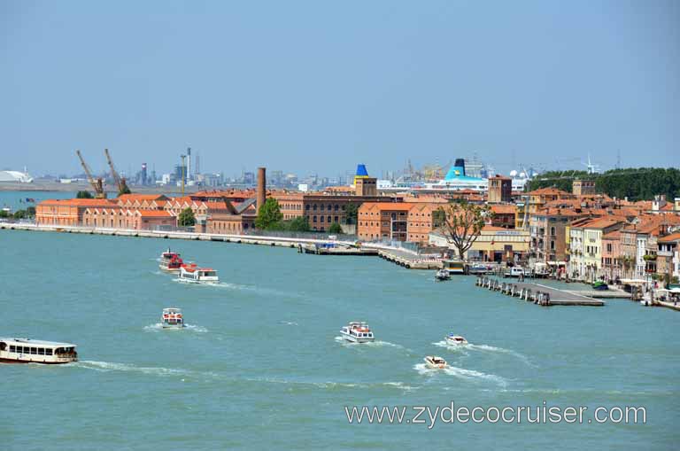 120: Carnival Magic, Mediterranean Cruise, Venice, Sailing into Venice, 