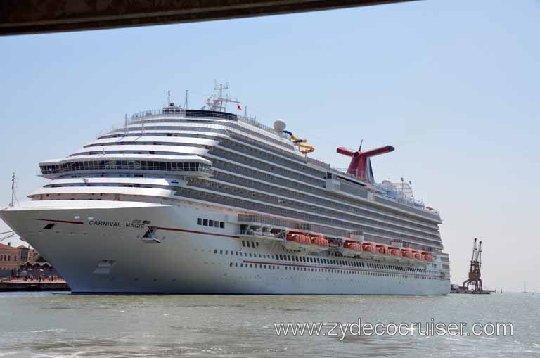 140: Carnival Magic, Mediterranean Cruise, Venice, Sailing into Venice, 