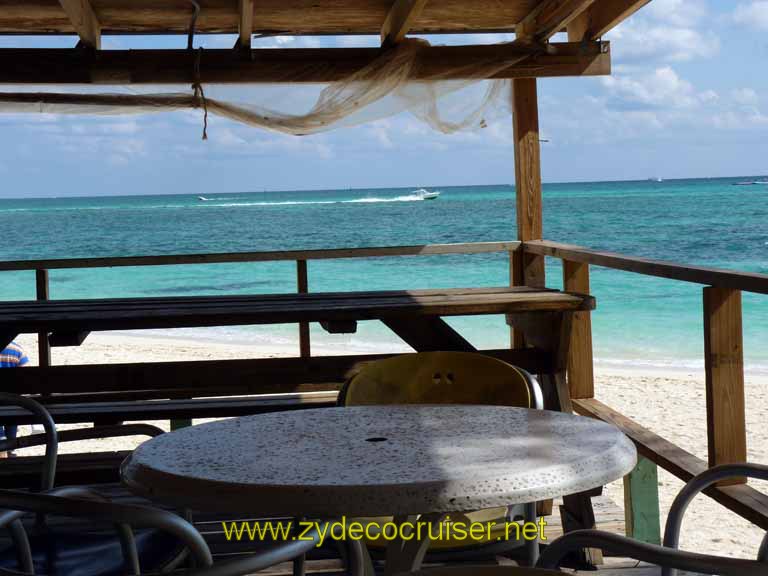 314: Carnival Sensation, Freeport, Bahamas - View from Billy Joe's Restaurant