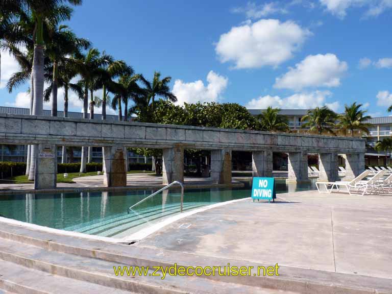 326: Carnival Sensation, Freeport, Bahamas, Pool at Reef Village, Our Lucaya