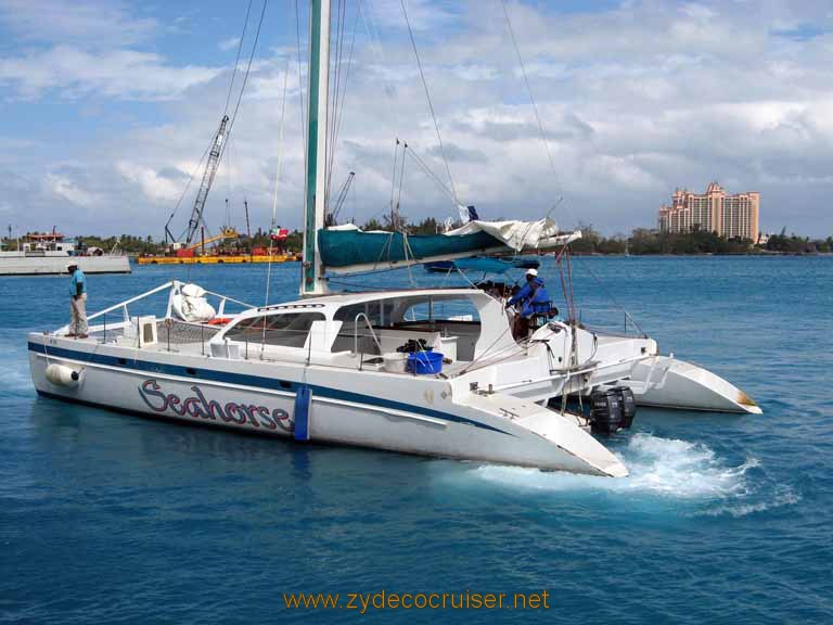 415: Carnival Sensation - Nassau - Catamaran Sail and Snorkel