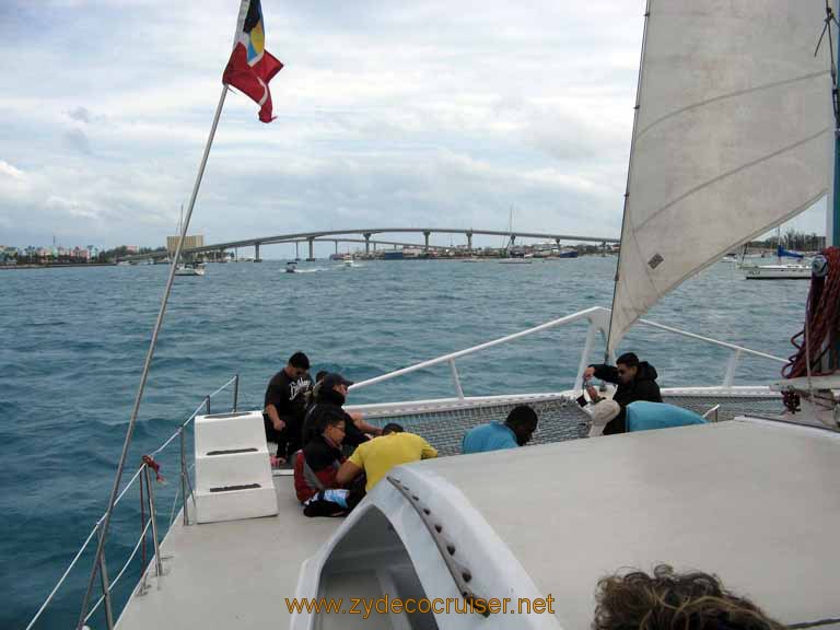 431: Carnival Sensation - Nassau - Catamaran Sail and Snorkel