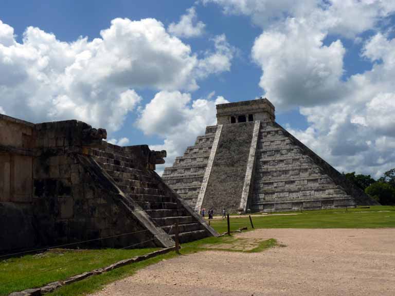 144: Carnival Triumph, Progreso, Chichen Itza, Tumba del Chac-mool - Tomb of the Cach-mool and Castillo - Pyramid of Kukulkan