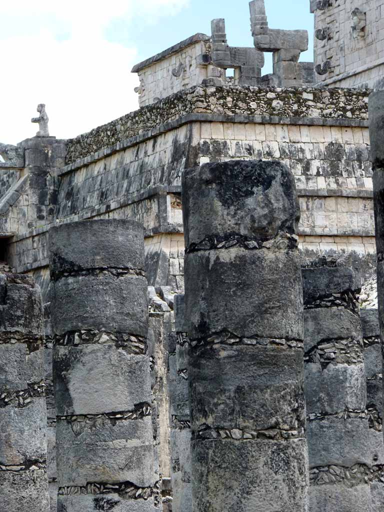 154: Carnival Triumph, Progreso, Chichen Itza, Grupo de las Mil Columnas - Group of the Thousand Columns and Templo de los Guerreros - Temple of the Warriors
