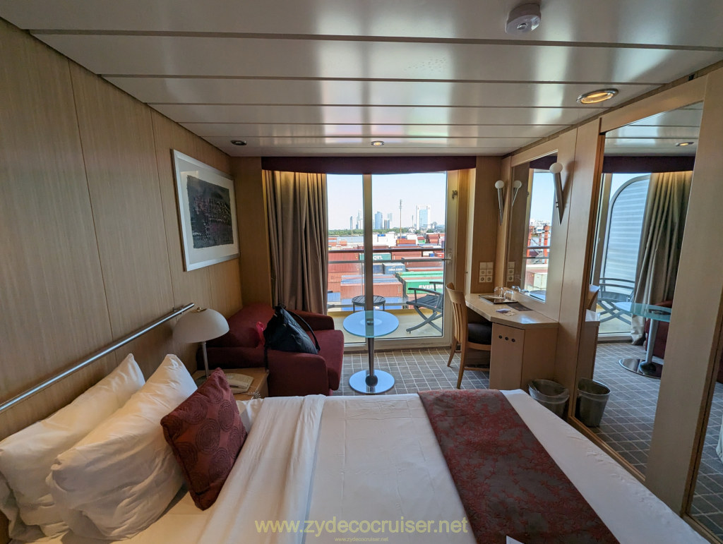 004: Celebrity Infinity Antarctica Cruise, Balcony Cabin