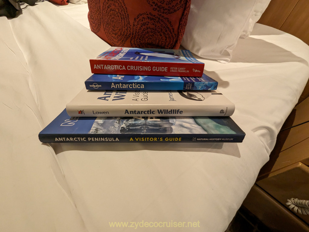 021: Celebrity Infinity Antarctica Cruise, Antarctica Books