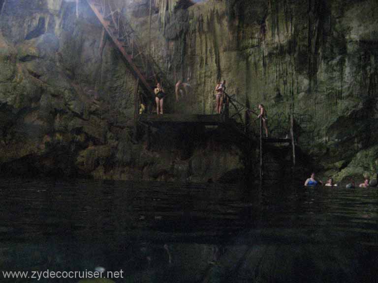 031: Carnival Fantasy, Progreso, Chelentun Cenote, Yucatan, Caves and Caverns Snorkeling Tour, 