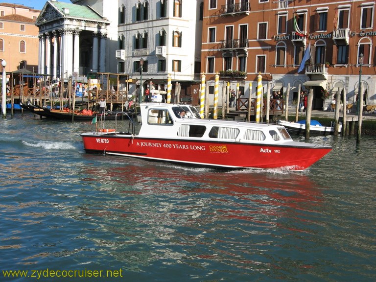 028: Carnival Freedom Inaugural, Venice, Casino Boat