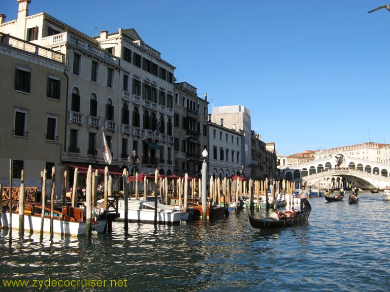 060: Carnival Freedom Inaugural, Venice, Grand Canal, Rialto Bridge
