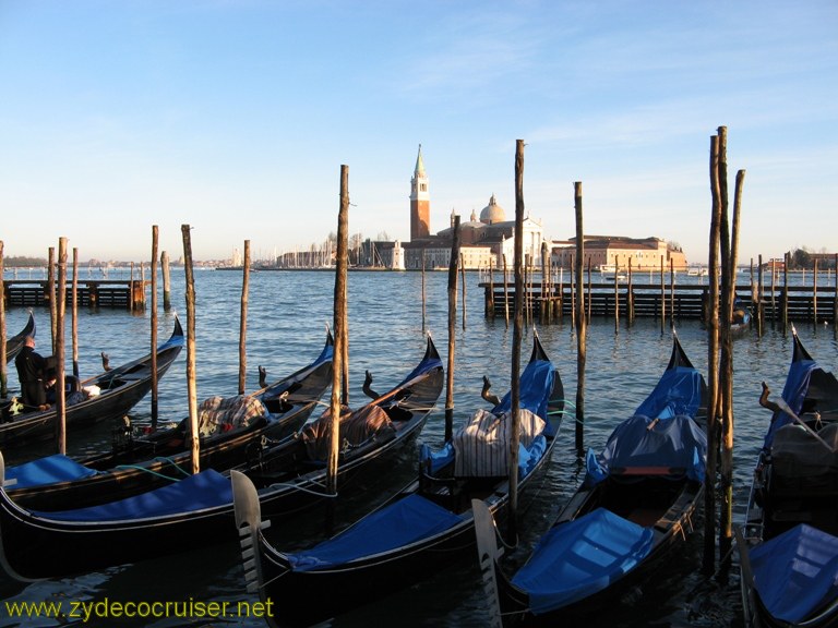 100: Carnival Freedom Inaugural, Venice, Gondolas, A classic shot