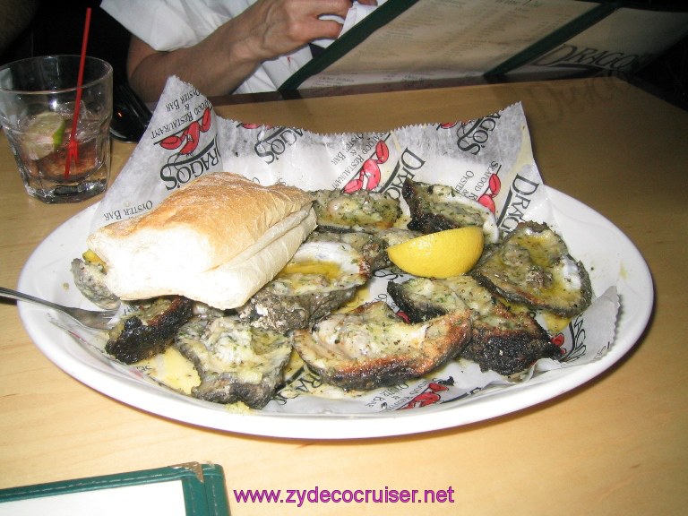 Dining at Drago's Seafood Restaurant on the Louisiana Oyster Trail