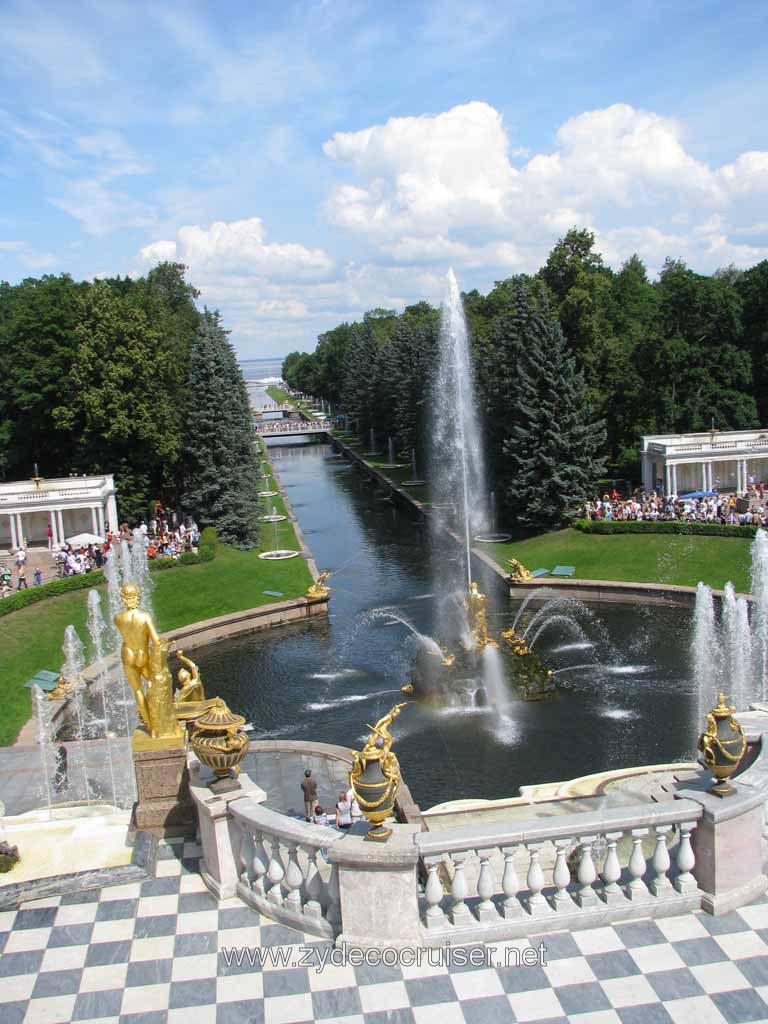390: Carnival Splendor, St Petersburg, Alla Tour, Fountains of Peterhof