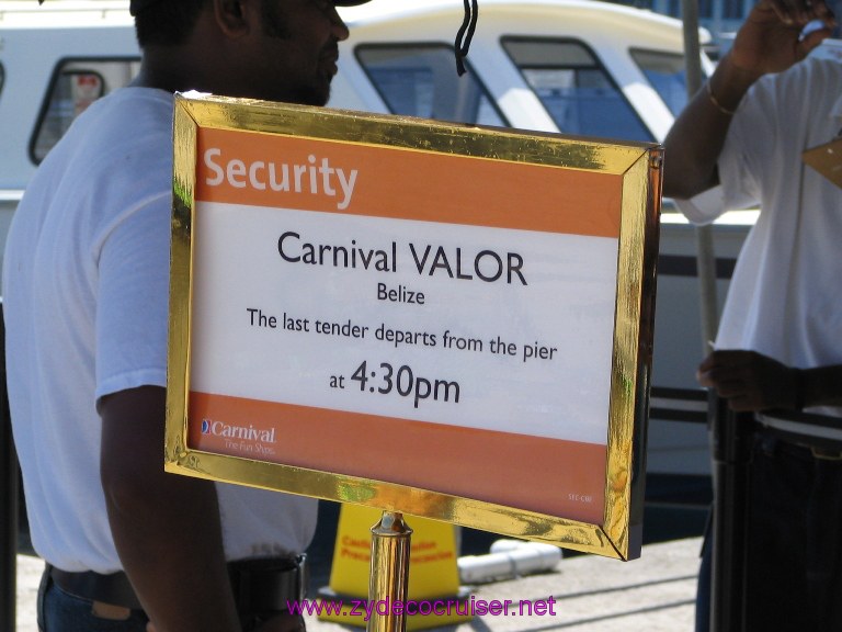 114: Carnival Valor, Belize, Belize Tourism Village