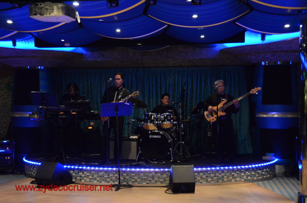 128: Carnival Magic, BC5, John Heald's Bloggers Cruise 5, Embarkation Day, Ocean Plaza, Music Society