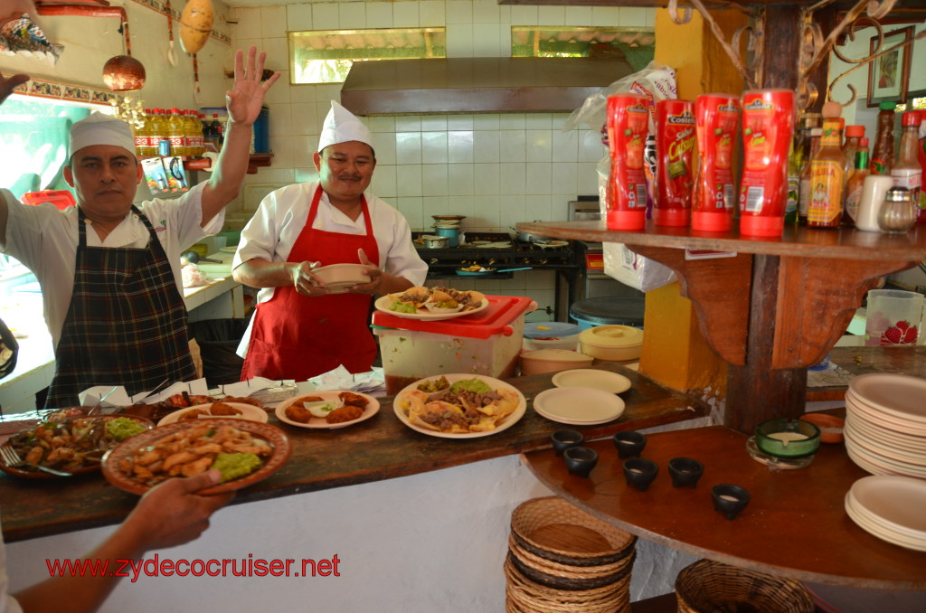 233: Carnival Magic, BC5, John Heald's Bloggers Cruise 5, Cozumel, Island Taxi Tour, Coconuts, Hola!