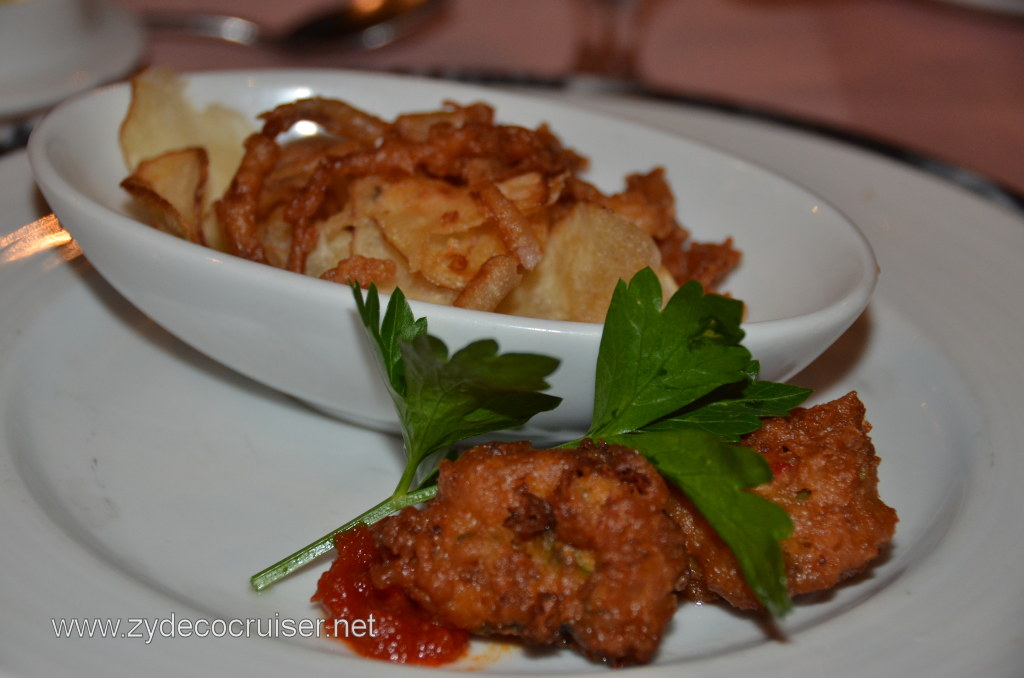 Carnival Conquest (fake) Spicy Alligator Fritters