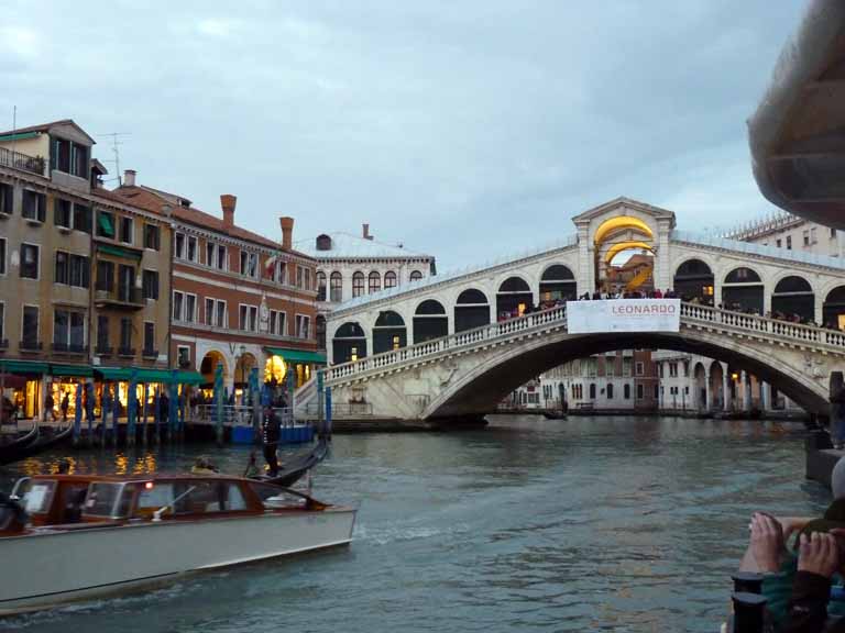 4387: Carnival Dream - Venice - Grand Canal and Rialto Bridge