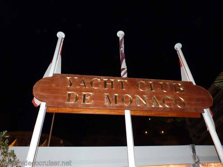 5845: Carnival Dream, Monte Carlo, Monaco - Yacht Club de Monaco  - http://www.yacht-club-monaco.mc/