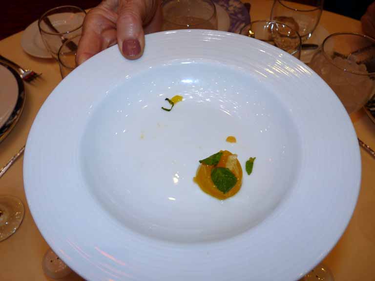 6756: Carnival Dream, Livorno - Mango Cream Soup - What???