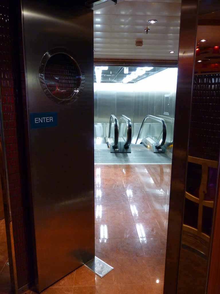 Carnival Dream Kitchen Excalators 2