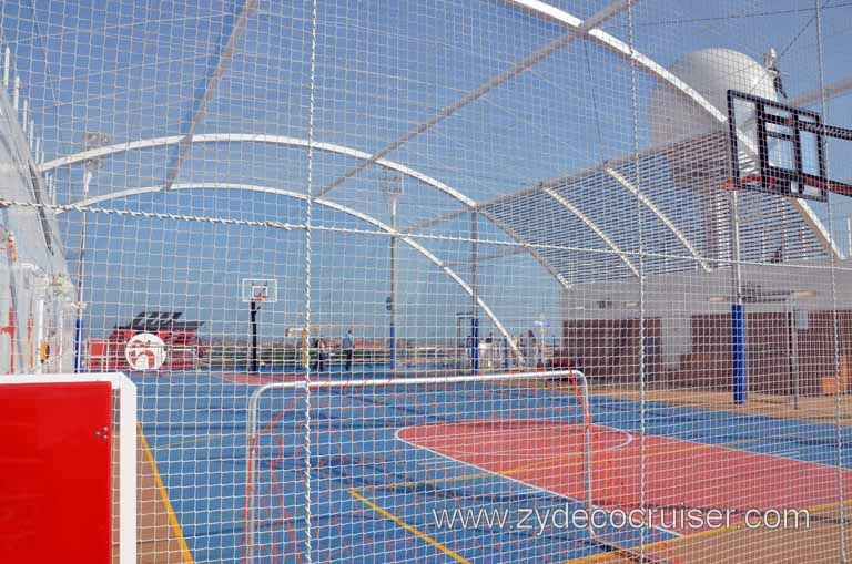 390: Carnival Magic Inaugural Cruise, Grand Mediterranean, Basketball Court (SkyCourt)