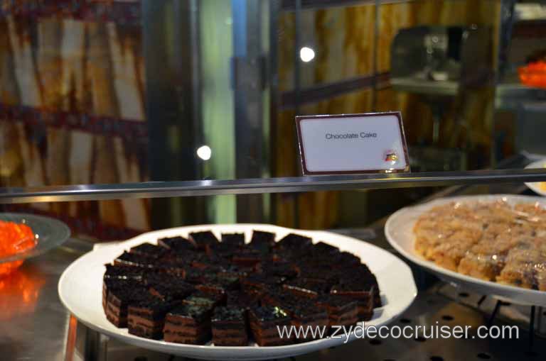 012: Carnival Magic, Grand Mediterranean, Barcelona, Chocolate Cake