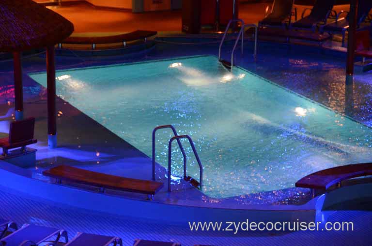 263: Carnival Magic, Grand Mediterranean, Barcelona, Carnival Magic at Night, Beach Pool, 