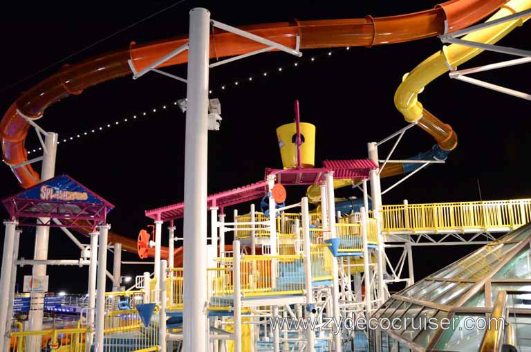 268: Carnival Magic, Grand Mediterranean, Barcelona, Carnival Magic at Night, Waterworks