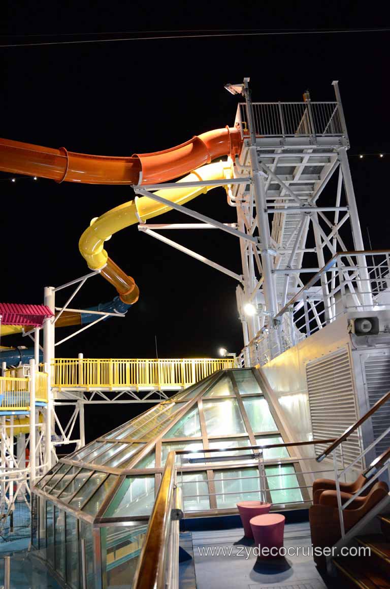 269: Carnival Magic, Grand Mediterranean, Barcelona, Carnival Magic at Night, Waterworks